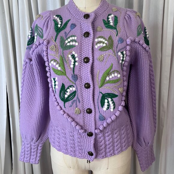 New With Tags Line Markvardsen Cardigan - Picture 1 of 7